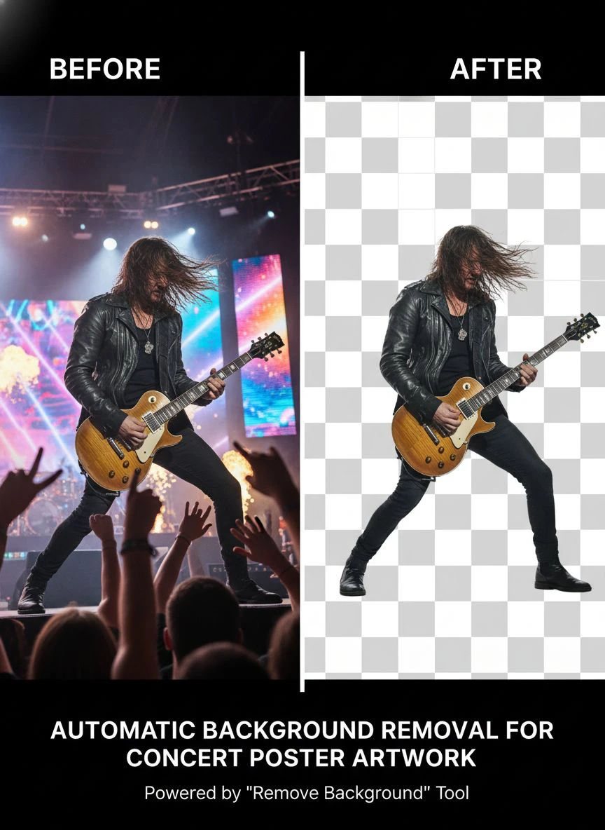 automatic background removal for concert poster artwork - Professional Guide